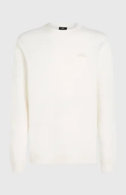 HerenO'Neill Slub shirt met lange mouwen| Wit
