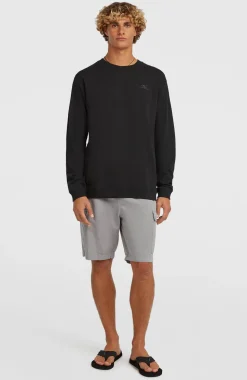 HerenO'Neill Slub shirt met lange mouwen| Zwart