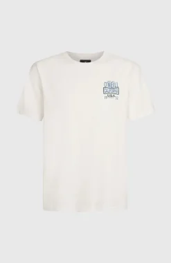 HerenO'Neill Small Logo T-shirt| Wit