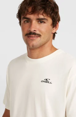 HerenO'Neill Small Logo T-shirt| Wit