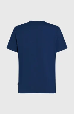 HerenO'Neill Uni Flower T-shirt| Blauw