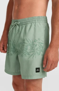 HerenO'Neill Uni Flower 16'' zwembroek| Groen Mix