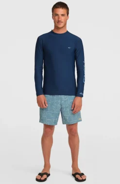 HerenO'Neill UV-shirt met lange mouwen| Blauw