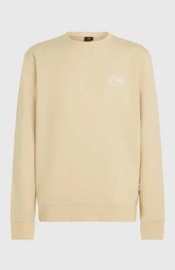 HerenOriginal Cali Logo Crew sweater| Beige