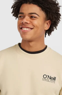 HerenOriginal Cali Logo Crew sweater| Beige