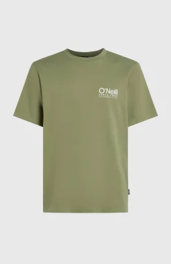 HerenOriginal Cali Logo T-shirt| Groen