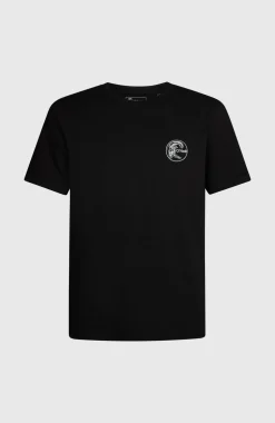 HerenO'Riginals Back-Print T-shirt| Zwart