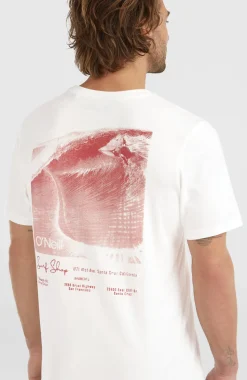 HerenO'Riginals Back-Print T-shirt| Wit