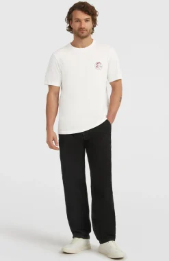 HerenO'Riginals Back-Print T-shirt| Wit