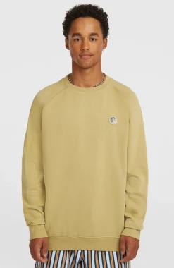 HerenO'Riginals Badge Crew sweater| Beige