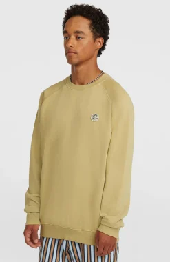 HerenO'Riginals Badge Crew sweater| Beige