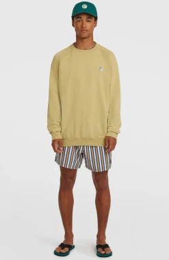 HerenO'Riginals Badge Crew sweater| Beige