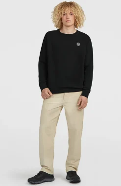 HerenO'Riginals Badge Crew sweater| Zwart