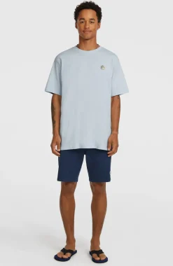 HerenO'Riginals Badge T-shirt| Blauw
