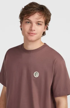 HerenO'Riginals Badge T-shirt| Paars