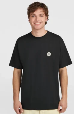HerenO'Riginals Badge T-shirt| Zwart