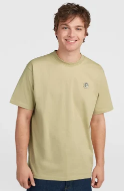 HerenO'Riginals Badge T-shirt| Beige