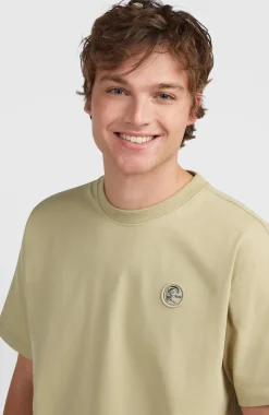 HerenO'Riginals Badge T-shirt| Beige