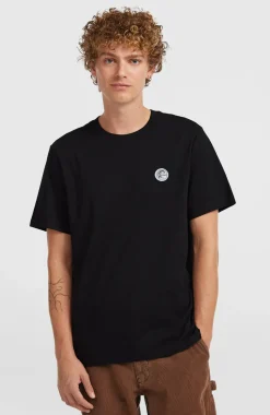 HerenO'Riginals Badge T-shirt| Zwart
