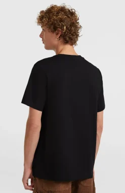 HerenO'Riginals Badge T-shirt| Zwart
