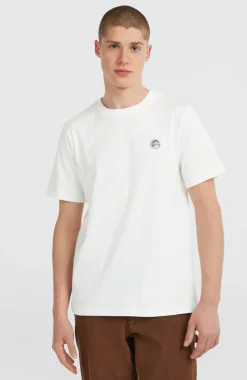 HerenO'Riginals Badge T-shirt| Wit