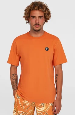 HerenO'Riginals Badge T-shirt| Oranje