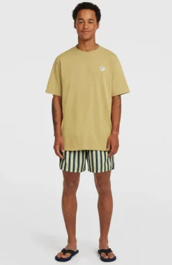 HerenO'Riginals Badge T-shirt| Beige