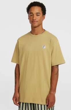 HerenO'Riginals Badge T-shirt| Beige