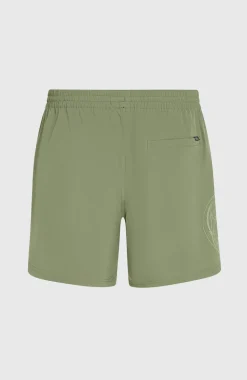 HerenO'Riginals Cali Ocean 16'' zwembroek| Groen