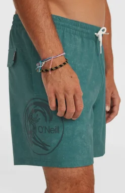 HerenO'Riginals Cali Ocean 16'' zwembroek| Groen
