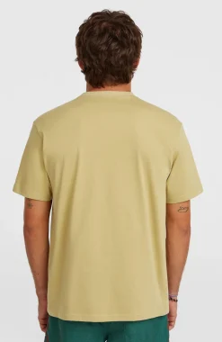 HerenO'Riginals Cicrle Surfer T-shirt| Beige