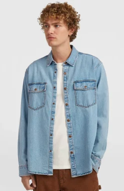 HerenO'Riginals denim overhemd| Blauw
