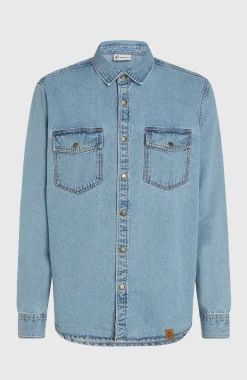 HerenO'Riginals denim overhemd| Blauw