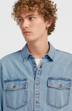 HerenO'Riginals denim overhemd| Blauw