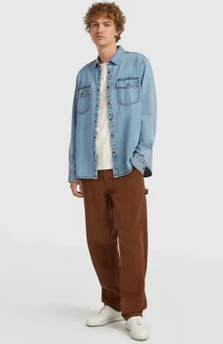 HerenO'Riginals denim overhemd| Blauw