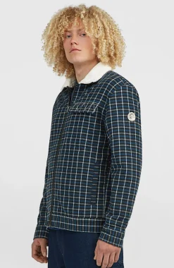 HerenO'Riginals jas met fleecevoering| Blauw