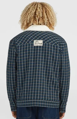 HerenO'Riginals jas met fleecevoering| Blauw