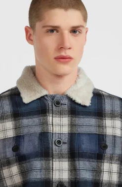 HerenO'Riginals jas met fleecevoering| Blauw