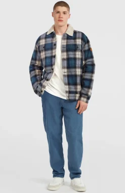 HerenO'Riginals jas met fleecevoering| Blauw