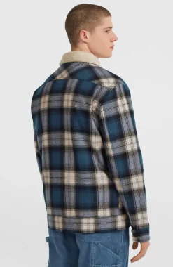 HerenO'Riginals jas met fleecevoering| Blauw