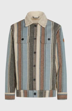 HerenO'Riginals jas met fleecevoering| Blauw