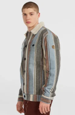 HerenO'Riginals jas met fleecevoering| Blauw