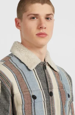 HerenO'Riginals jas met fleecevoering| Blauw