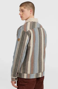 HerenO'Riginals jas met fleecevoering| Blauw