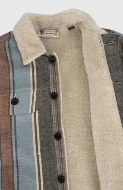 HerenO'Riginals jas met fleecevoering| Blauw