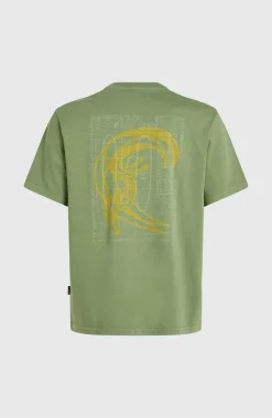 HerenO'Riginals Morning Star T-shirt| Groen