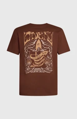HerenO'Riginals Retro Back-Print T-shirt| Bruin