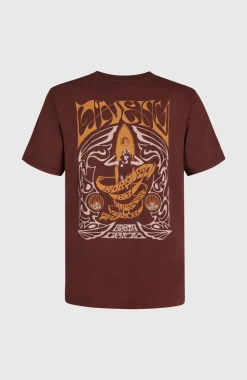 HerenO'Riginals Retro Back-Print T-shirt| Bruin