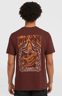 HerenO'Riginals Retro Back-Print T-shirt| Bruin