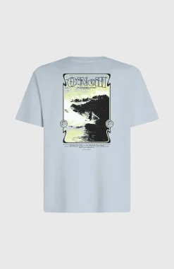 HerenO'Riginals 70s Graphic T-shirt| Blauw